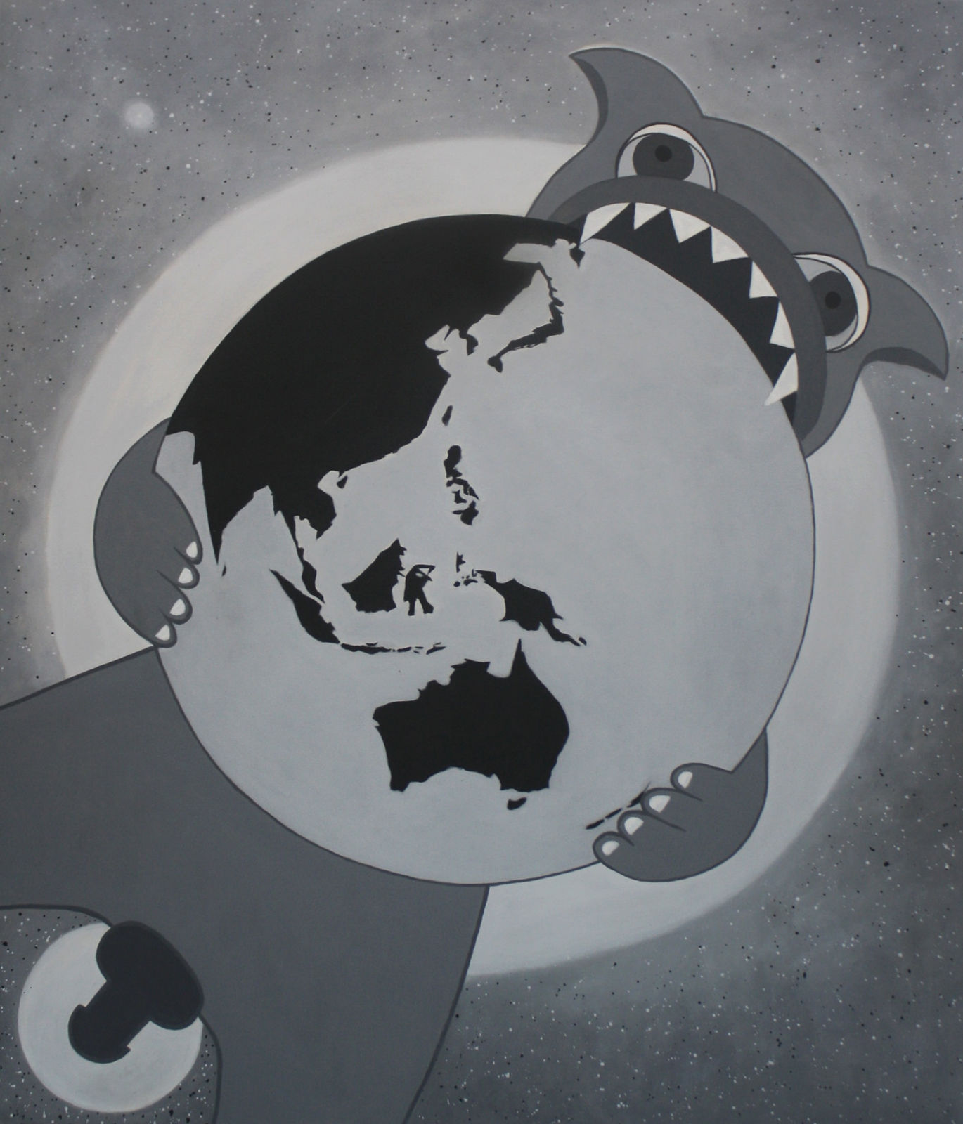 Arahmaiani, Devour The Earth, 2023