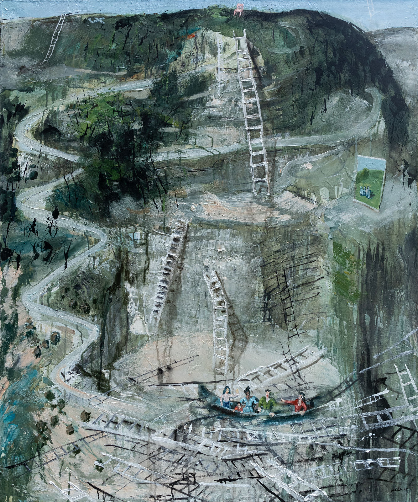 Dabi Arnasa, Ladders of Life, 2025