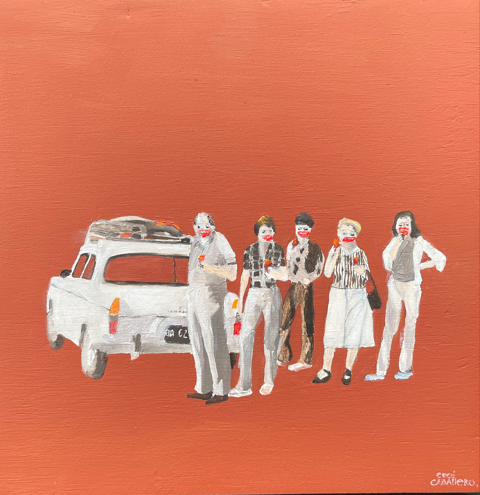 Cocó Caballero, Paseando en Familia, 2021