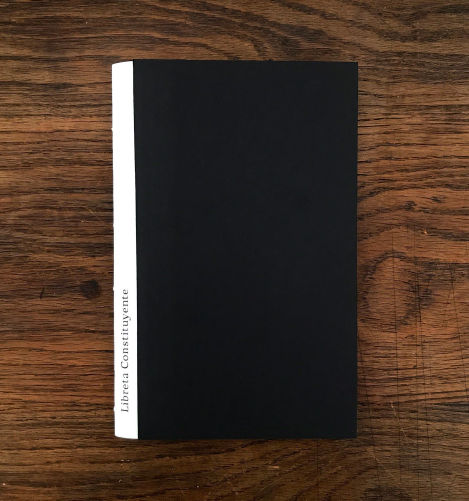 Zine Because It's Not Fun, Libreta Constituyente, 2019