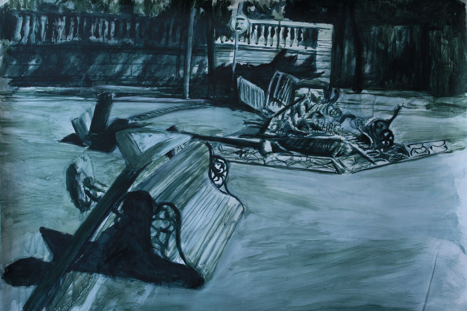 Johans Peñaloza, Ensamblaje Territorial n°2, 2019