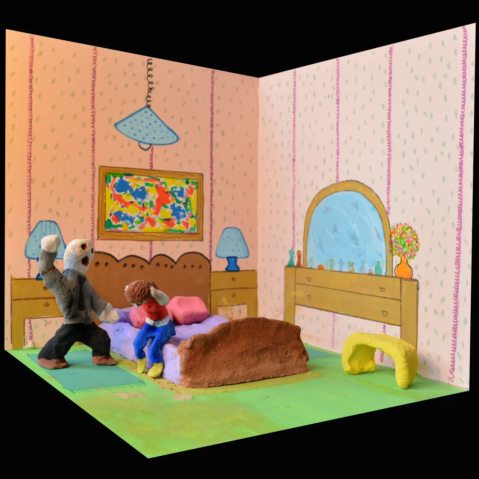 Fernanda Núñez, Memoria Fabricada - Hombre Pega A Mujer, 2013