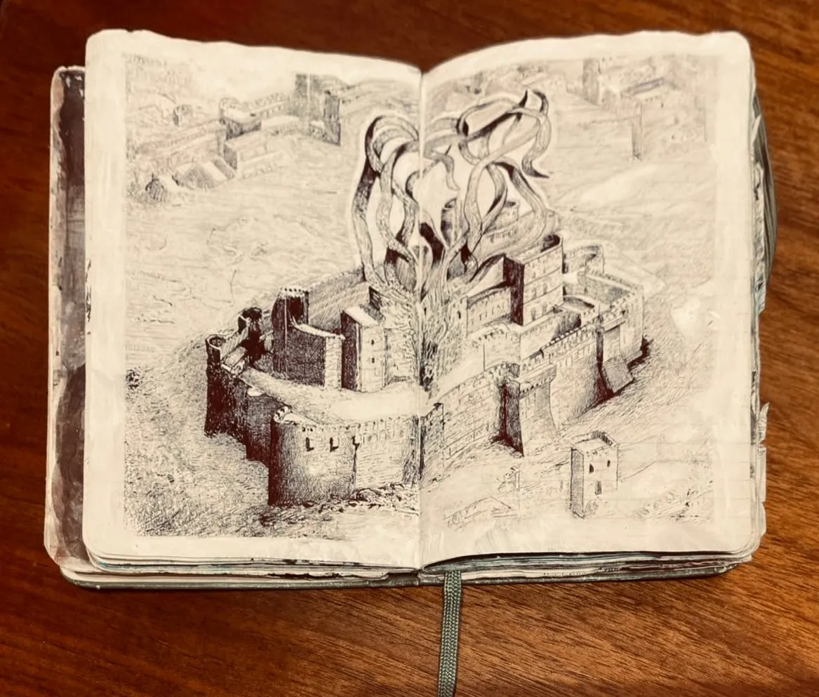 Carlos Damacio, Sketchbook, 2023