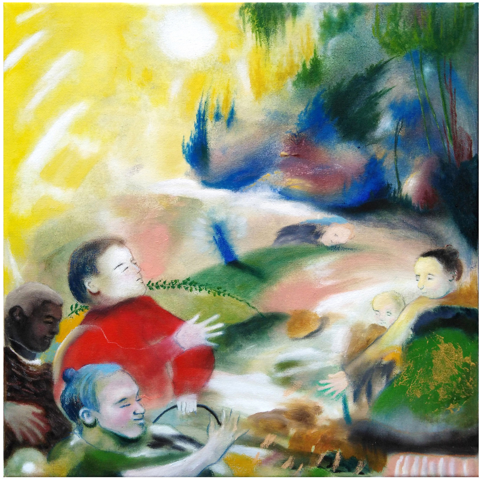 Elías Santis, Manos de Bienvenida al Aluvión, 2020