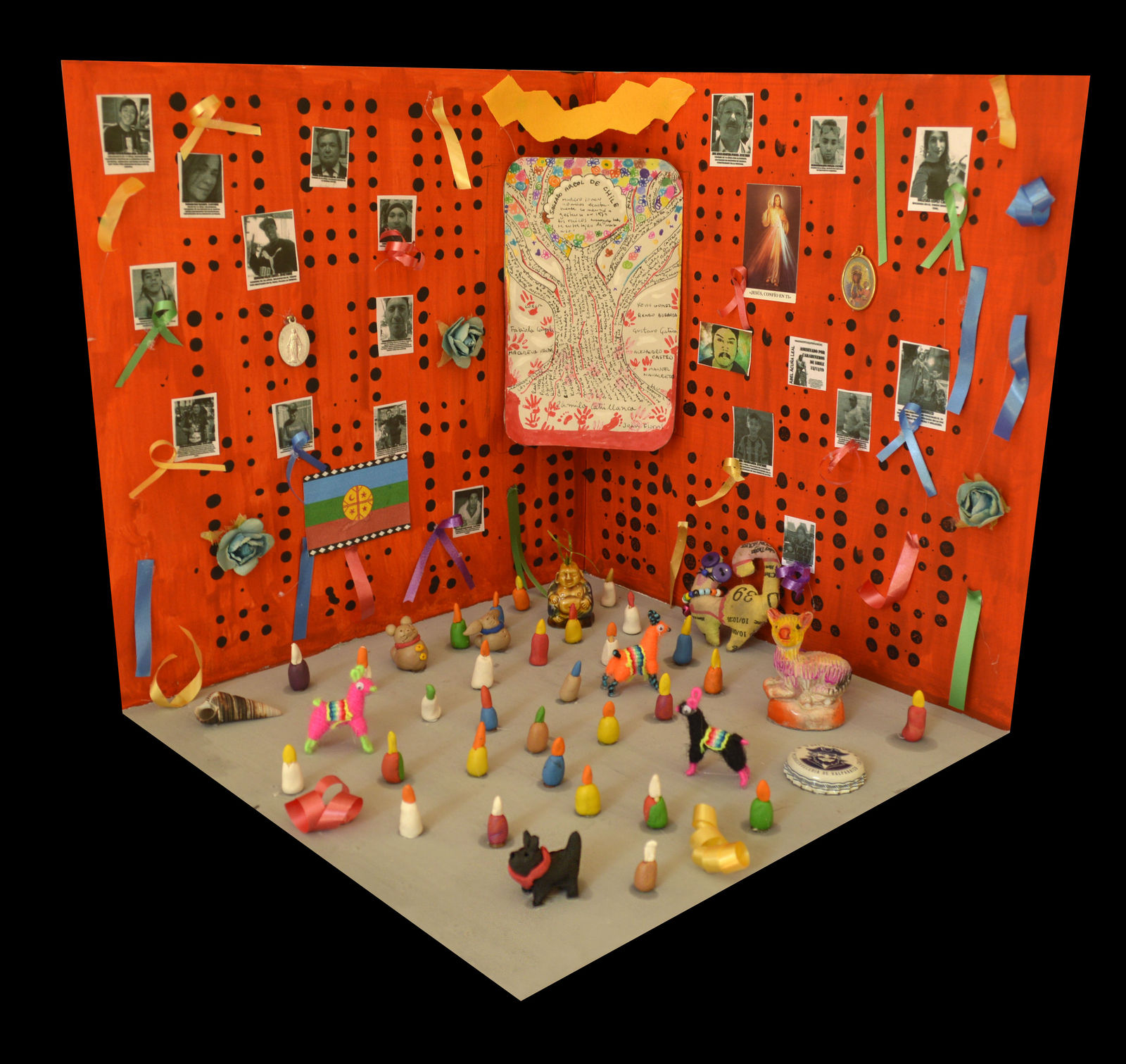 Fernanda Núñez, Memoria Fabricada - Animita, 2019