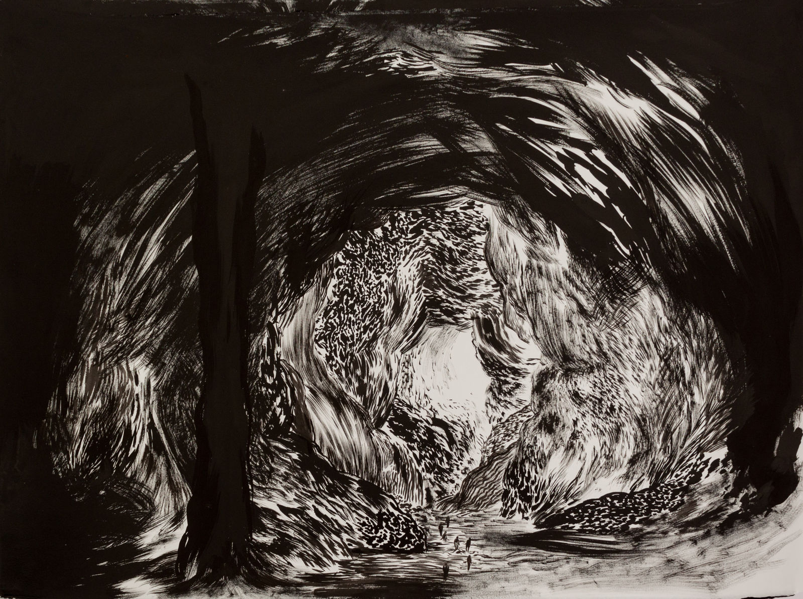 Abdelkader Benchamma, Cave - Unreachable, 2017