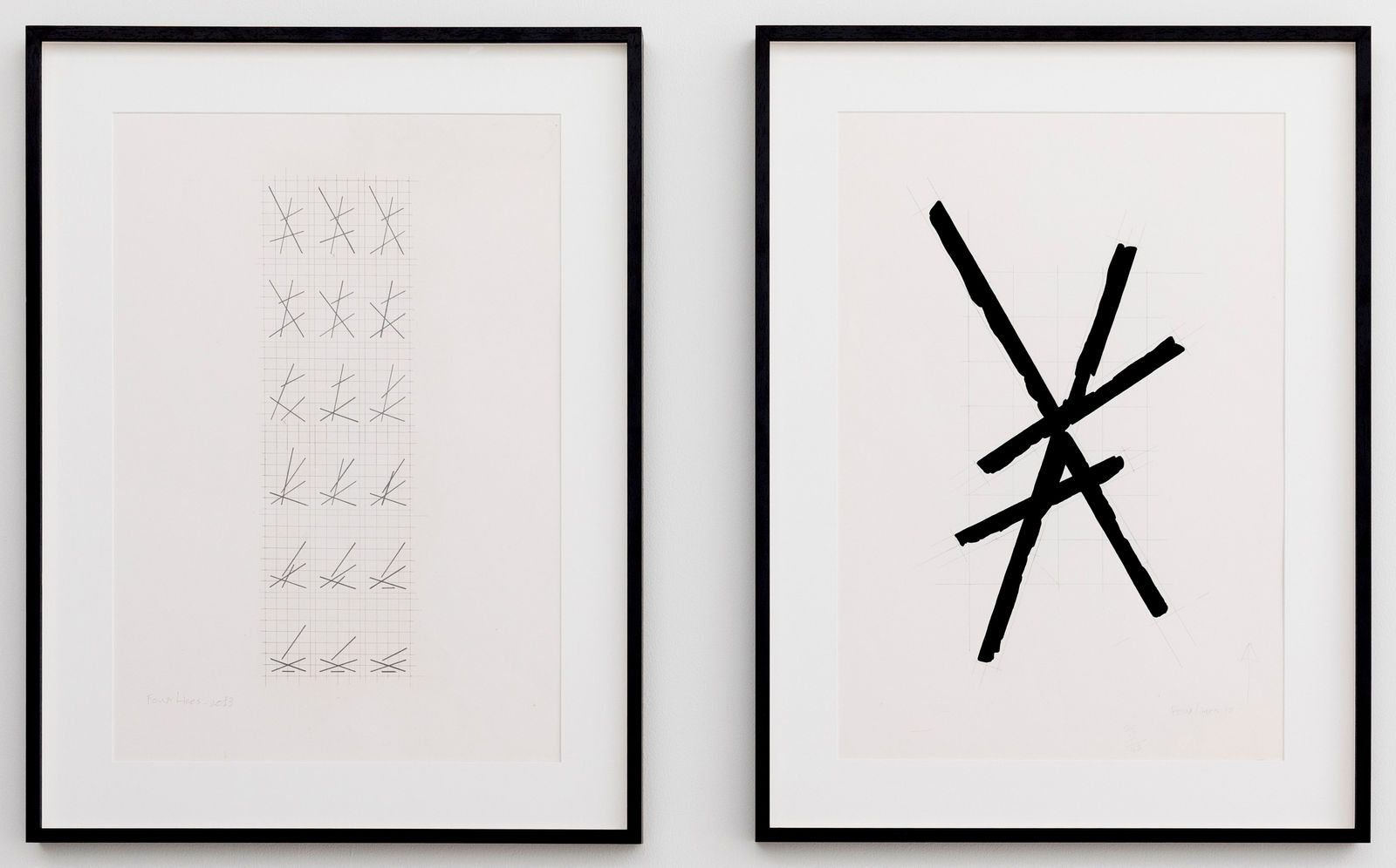 Hassan Sharif, Four Lines, 2013