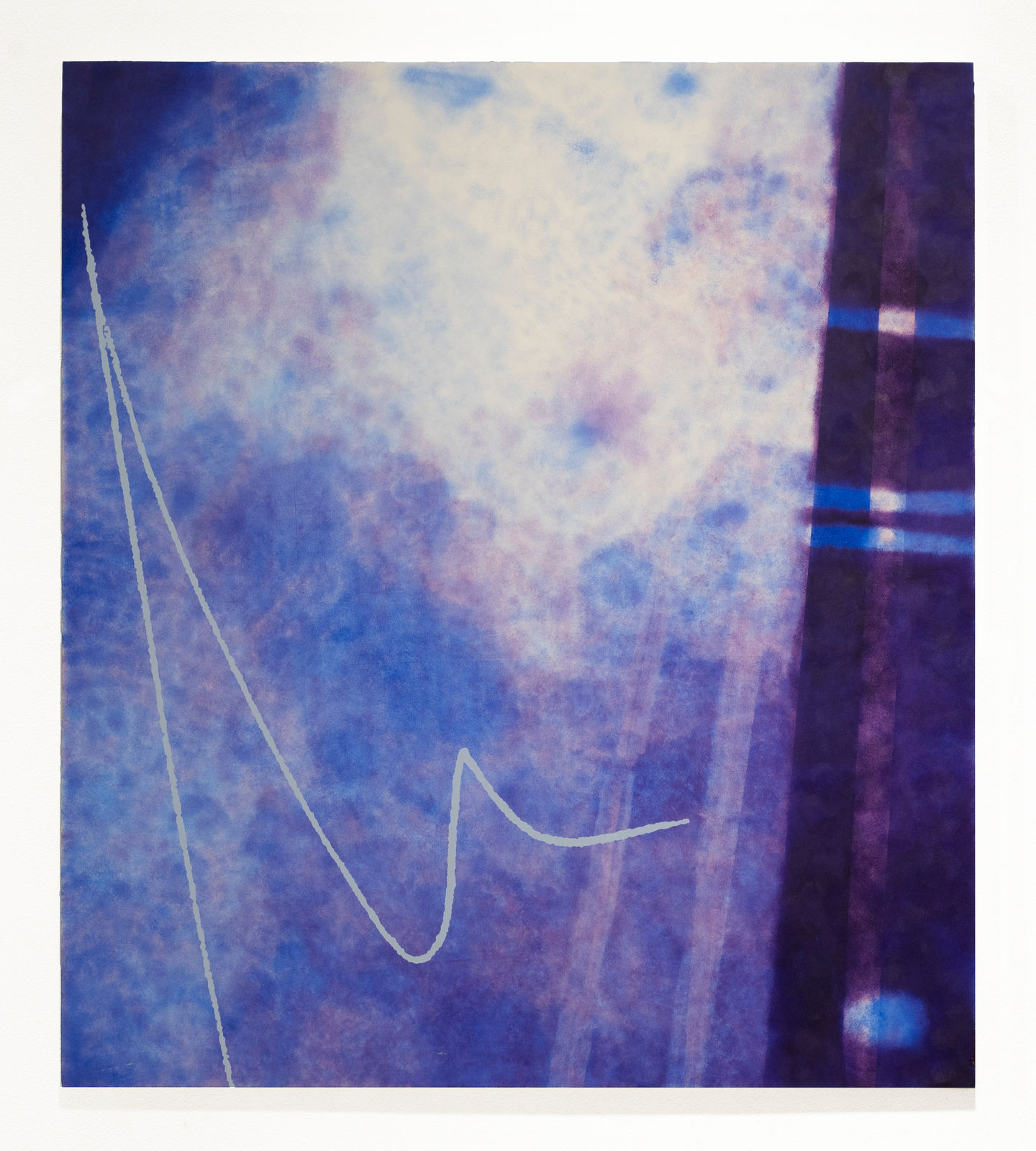 Vikram Divecha, Untitled Scene (Aimless Calligraphy, December 31), 2022