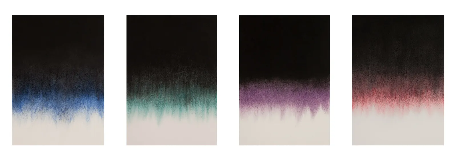 Mohammed Kazem, Soundless Purple - No.1, 2017