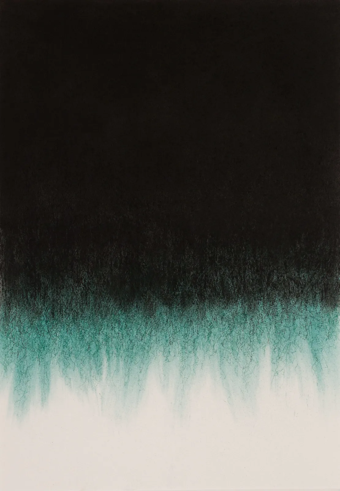 Mohammed Kazem, Soundless Green - No.1, 2017