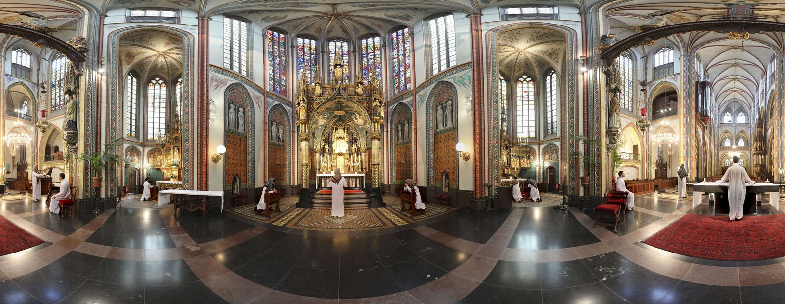 Hasan and Husain Essop, Oudste Kerk. Amsterdam. Netherlands, 2011