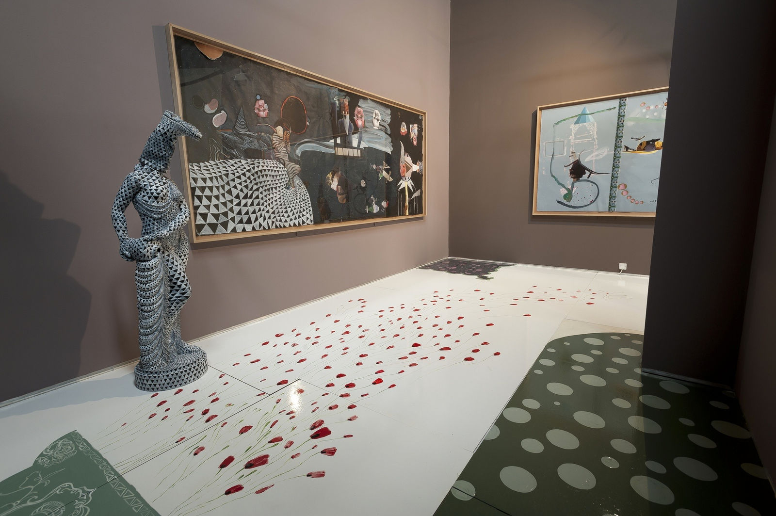 Ramin Haerizadeh, Rokni Haerizadeh and Hesam Rahmanian, The Exquisite Corpse Shall Drink the New Wine, 2014