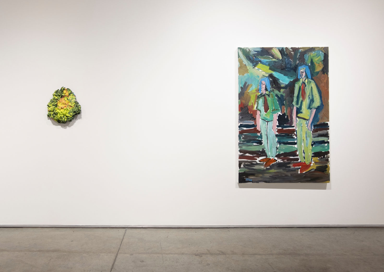 Hassan Sharif, Blue, 2019