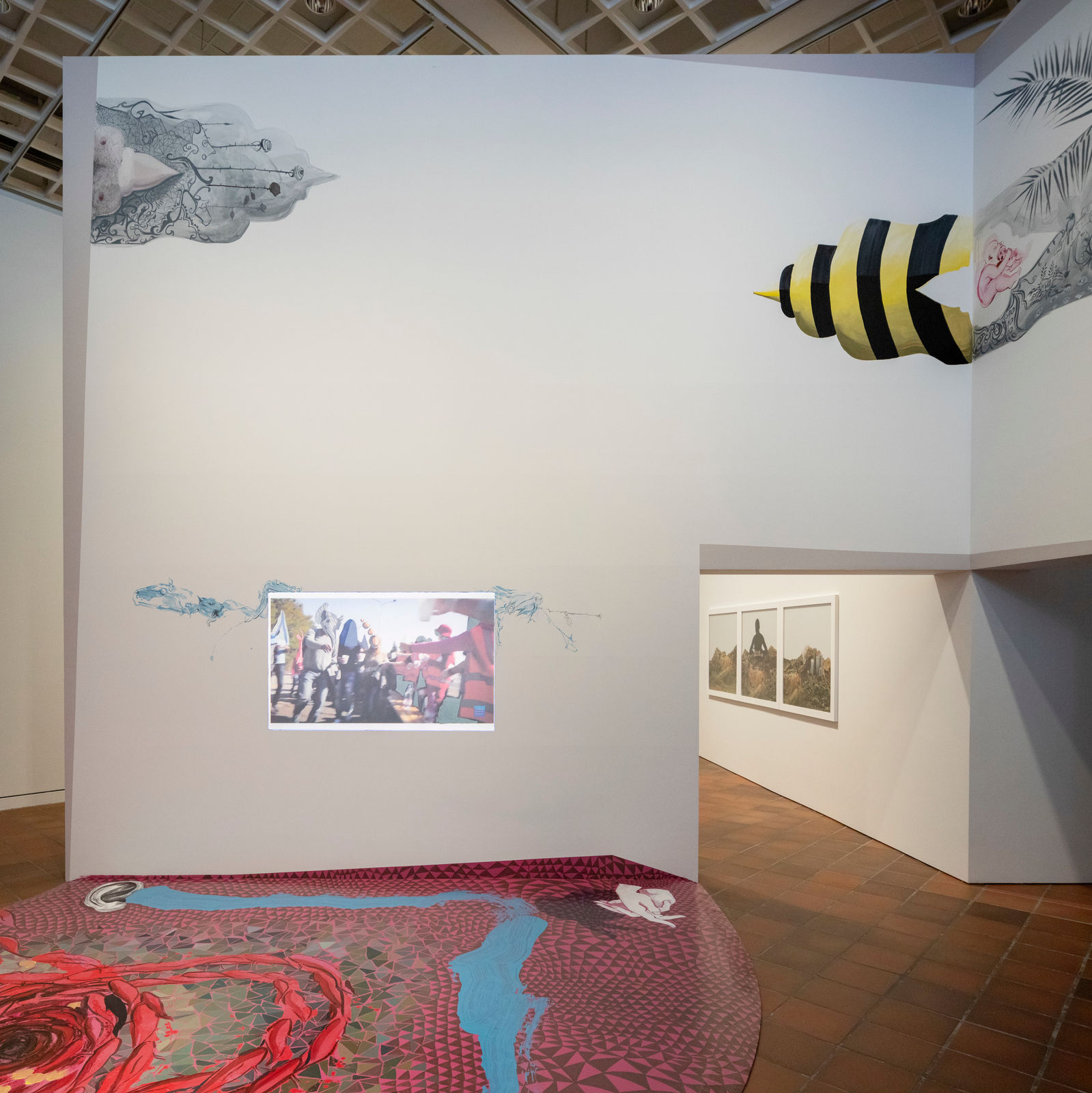 Ramin Haerizadeh, Rokni Haerizadeh and Hesam Rahmanian, Homeless Souls, 2019