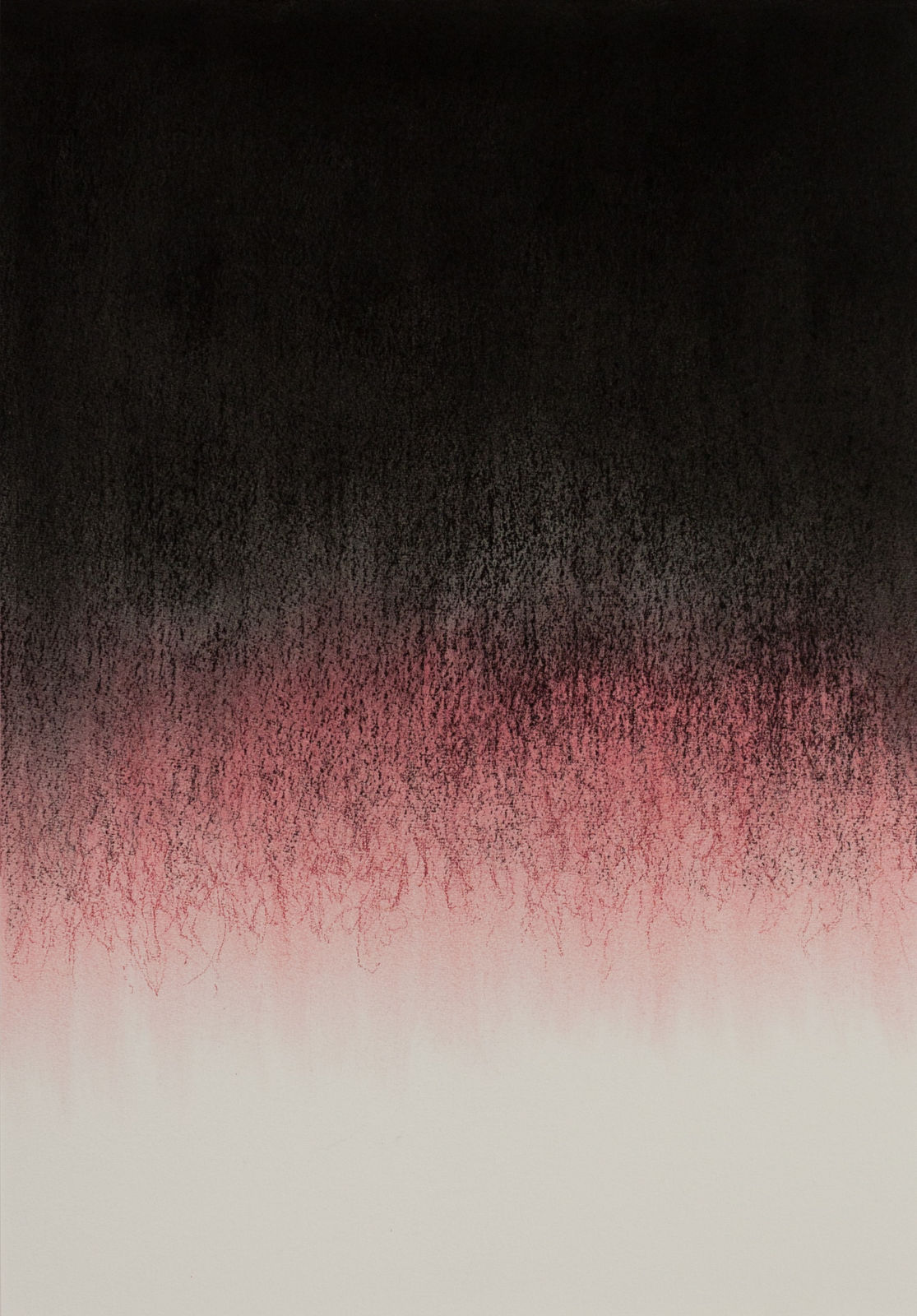 Mohammed Kazem, Soundless Red - No.3, 2017