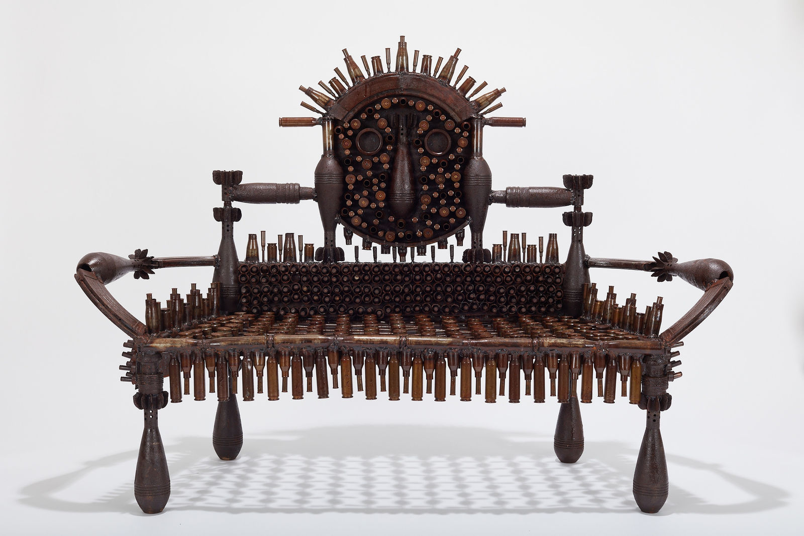 Goncalo Mabunda, The throne of hopeless and uncertainty, 2021