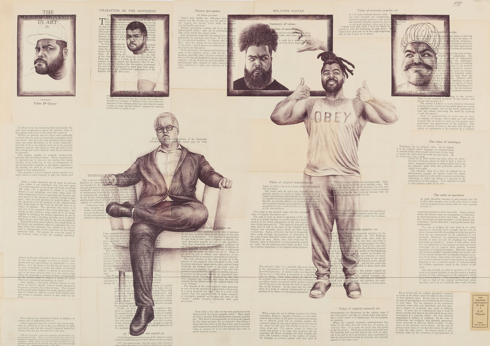 Habib Hajallie, The Collector and the Artist, 2024