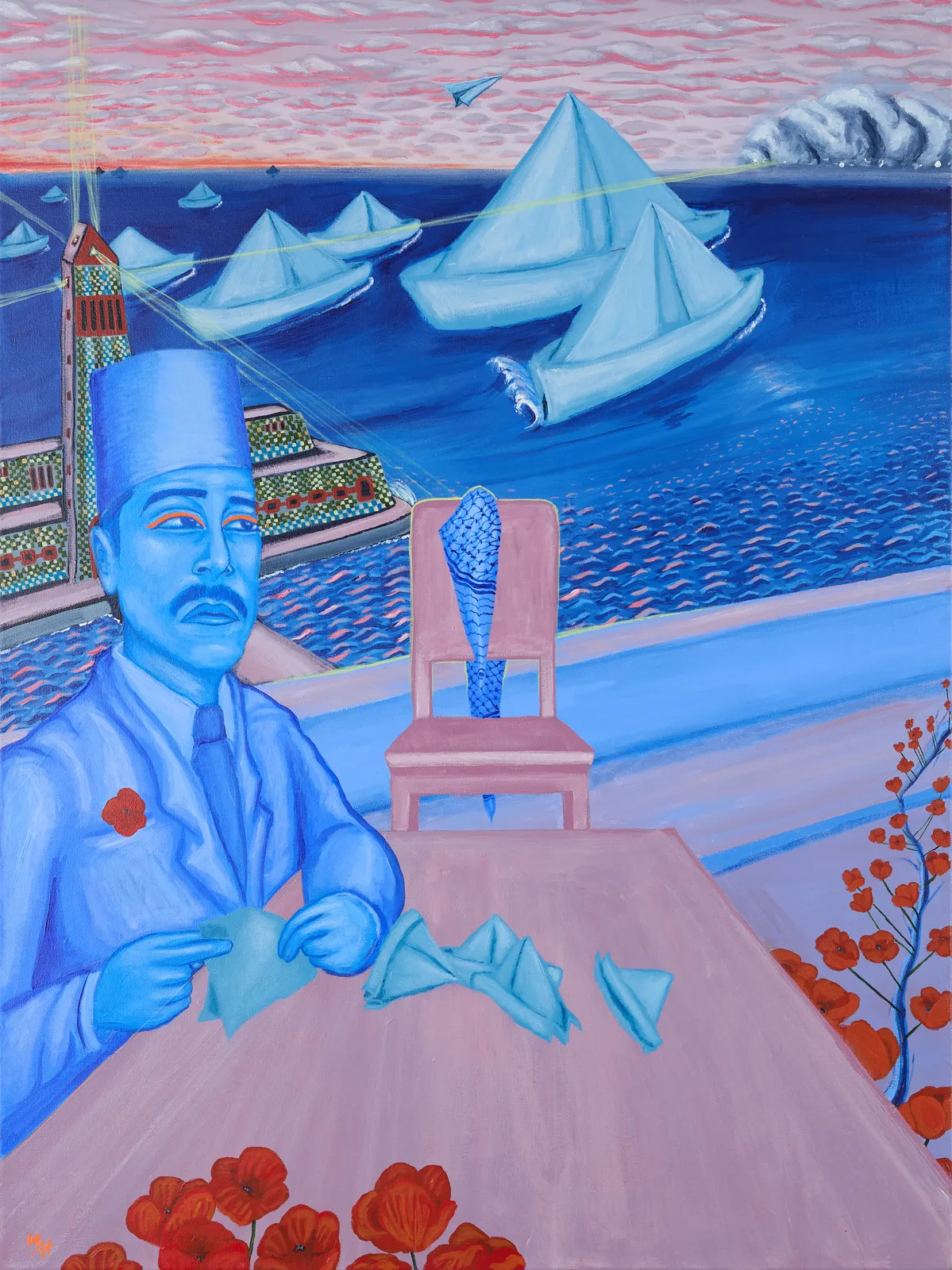 Massoud Hayoun, Paper ships • للصامدين, 2025