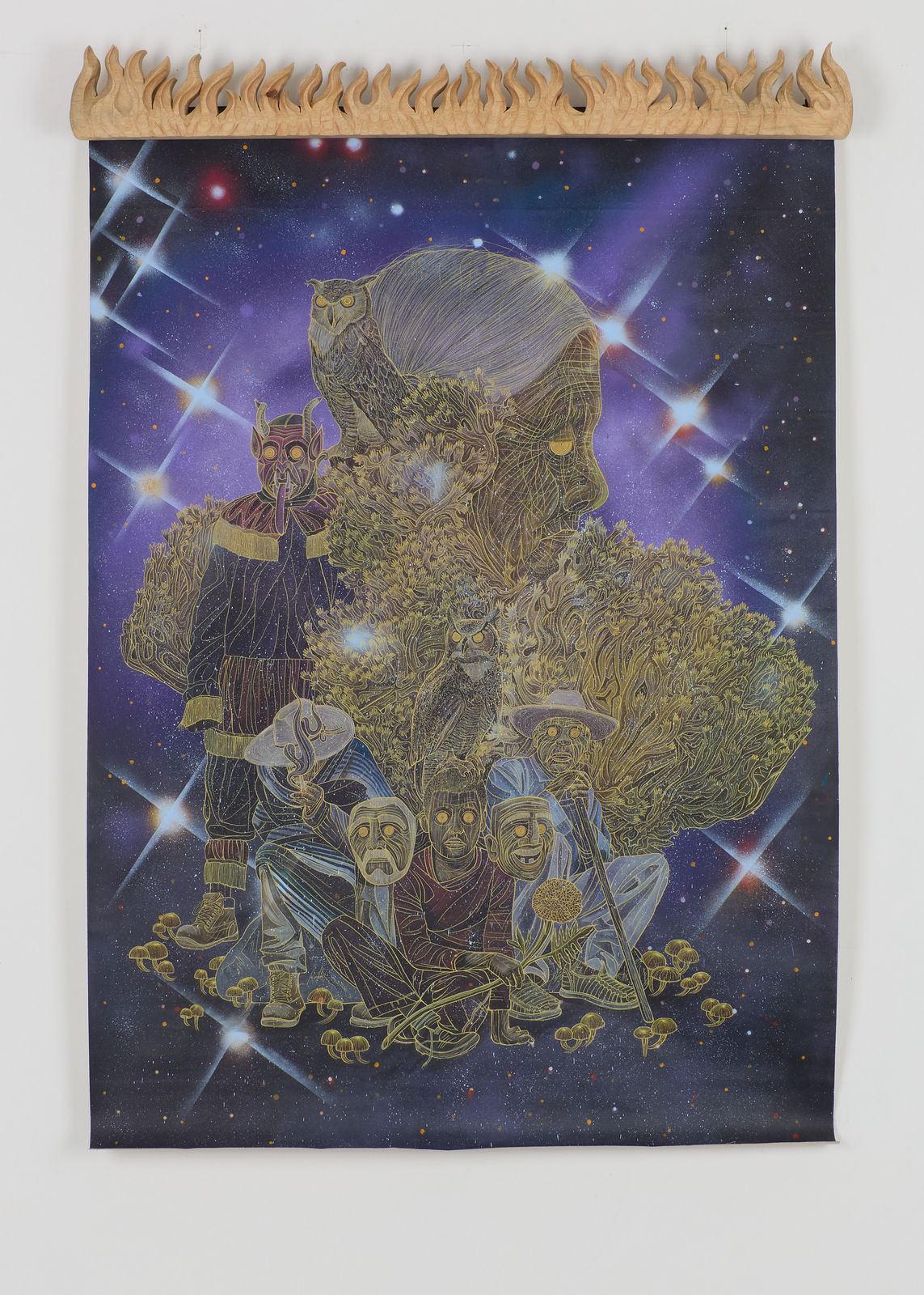 Giovanni Fabián Guerrero, Cosmos, territorios de comunidad 5 (Cosmos, community territories 5), 2025