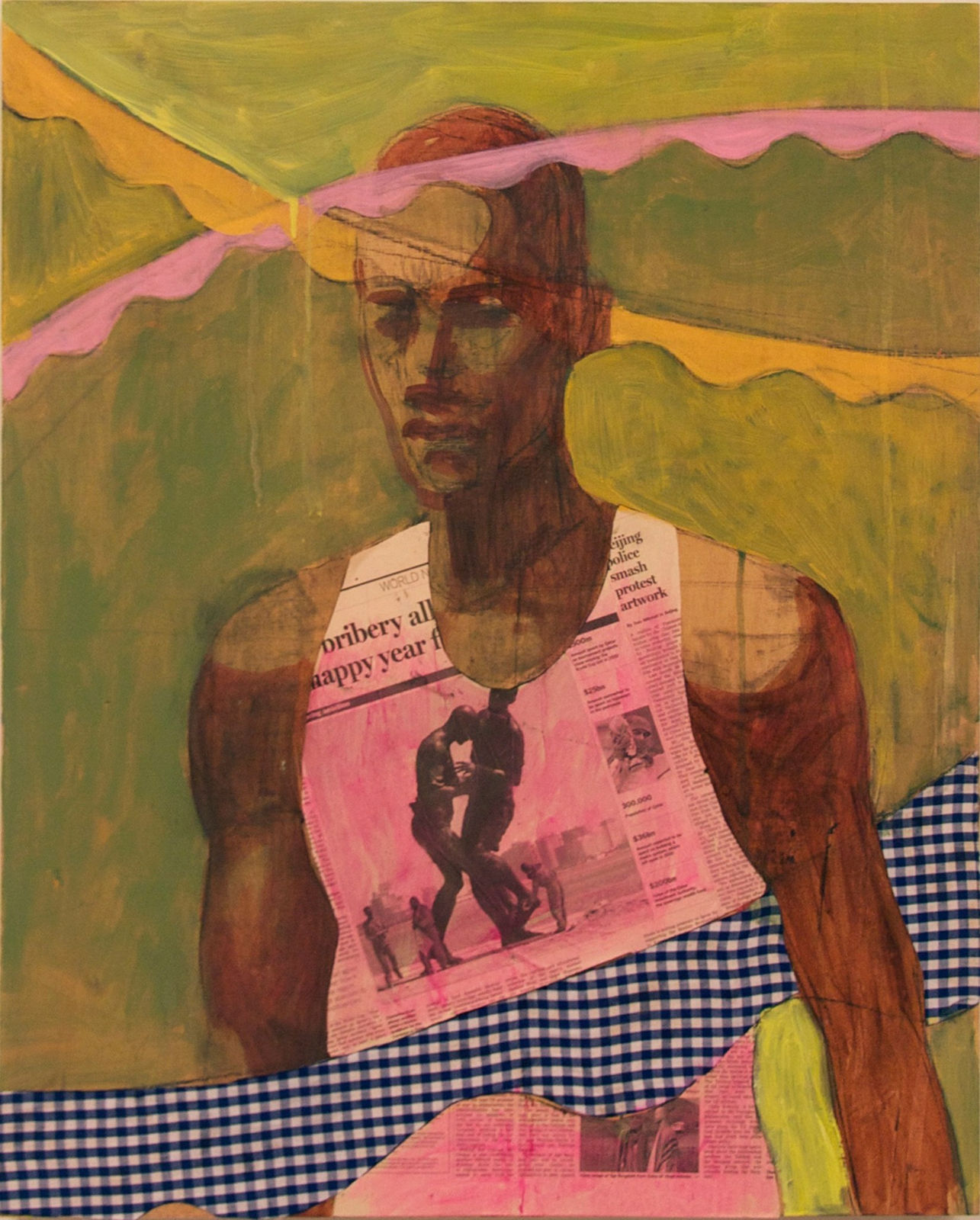 Derek Fordjour, Emergent Disposition, 2015