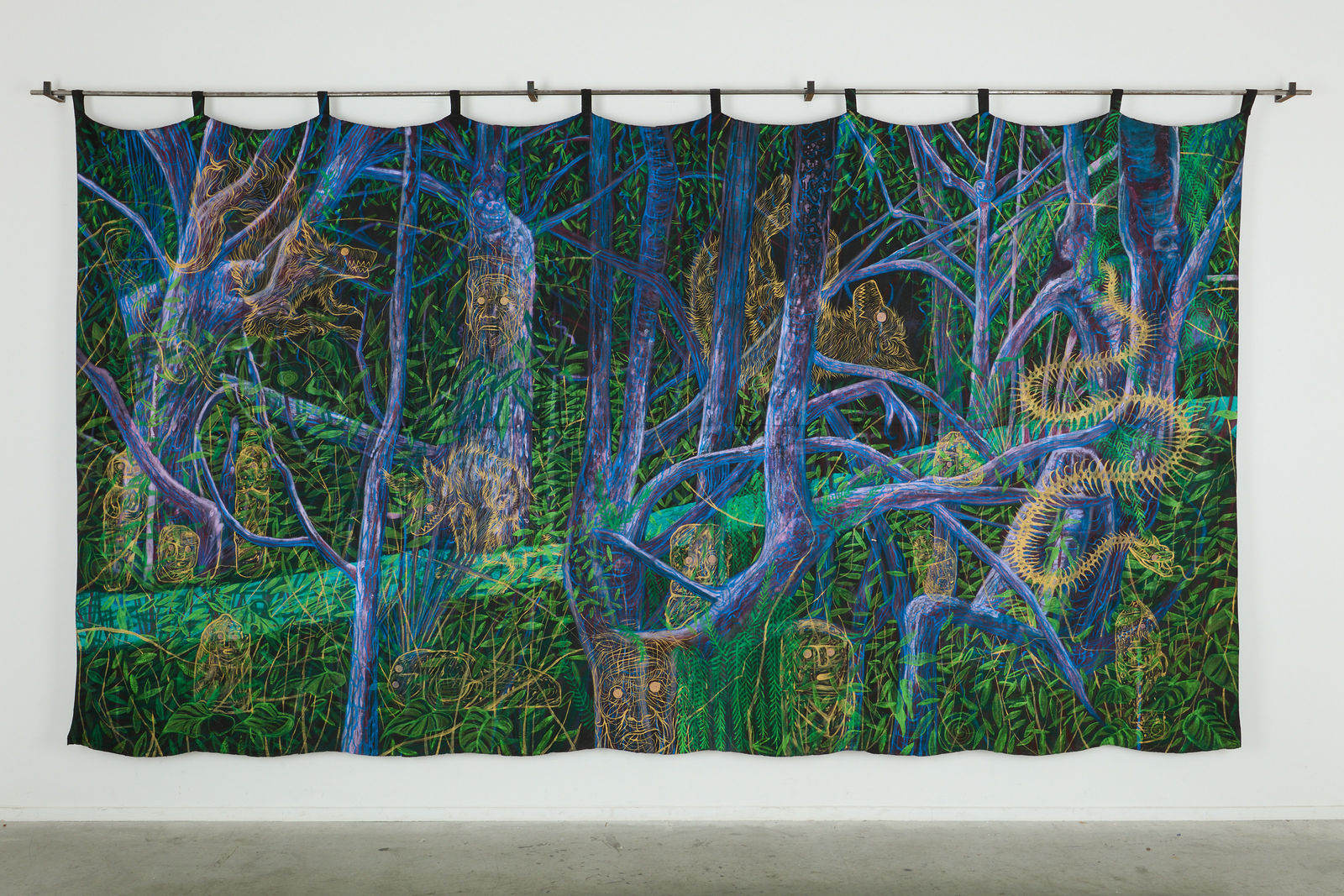 Giovanni Fabián Guerrero, Sombras que habitan la barranca (Shadows that inhabit the ravine), 2025