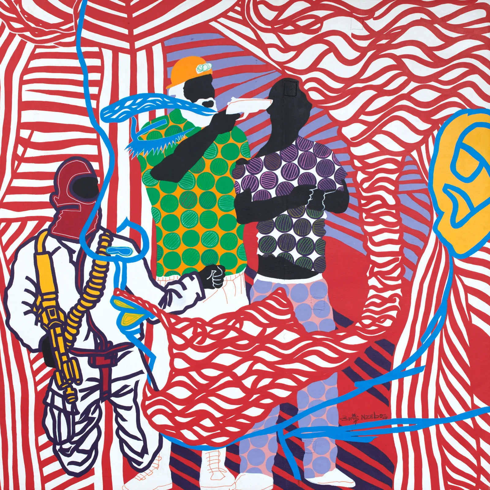 Boris Nzebo, Les Marabouts 02, 2018