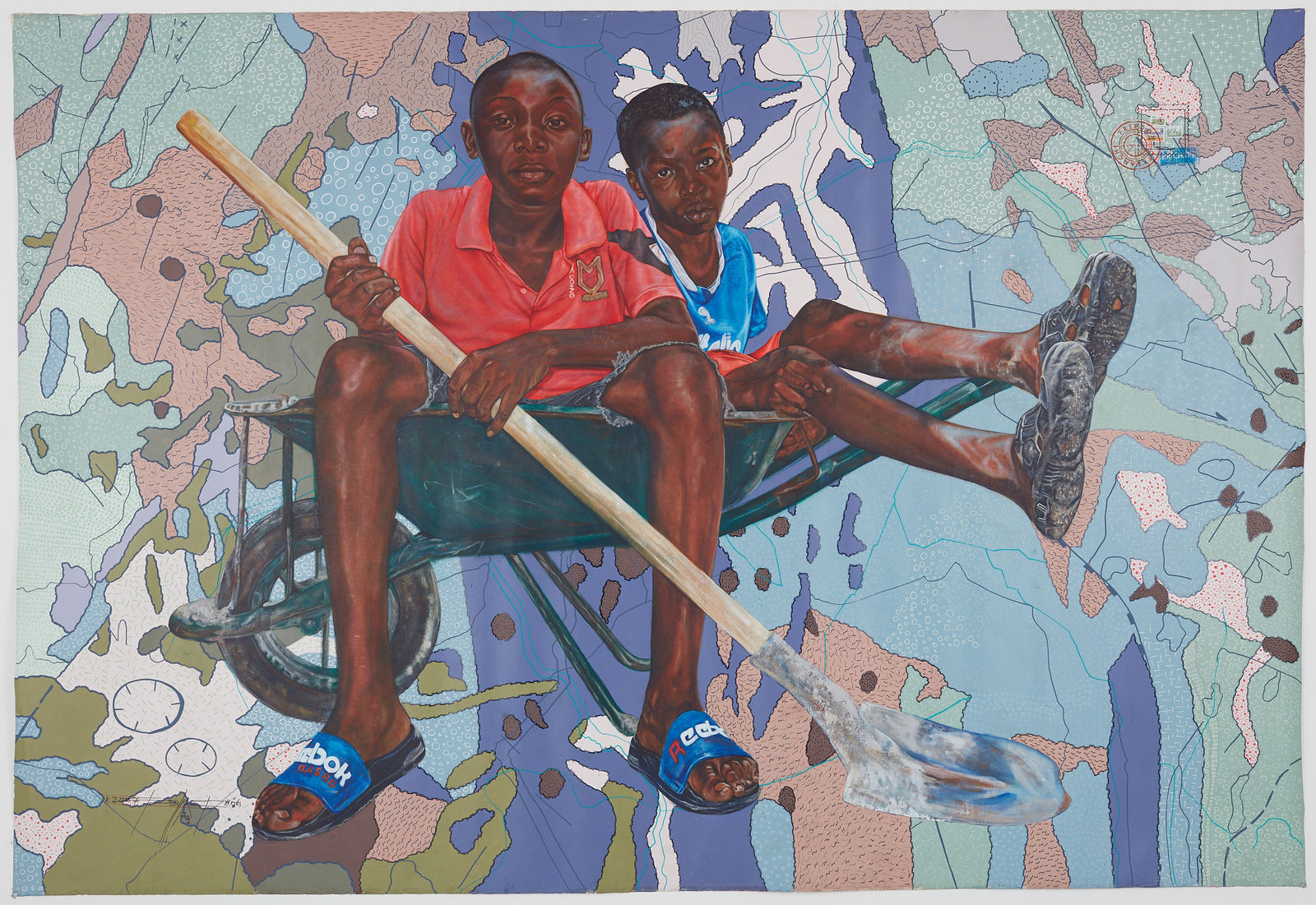 Jean David Nkot, ## Young Miner ##, 2021