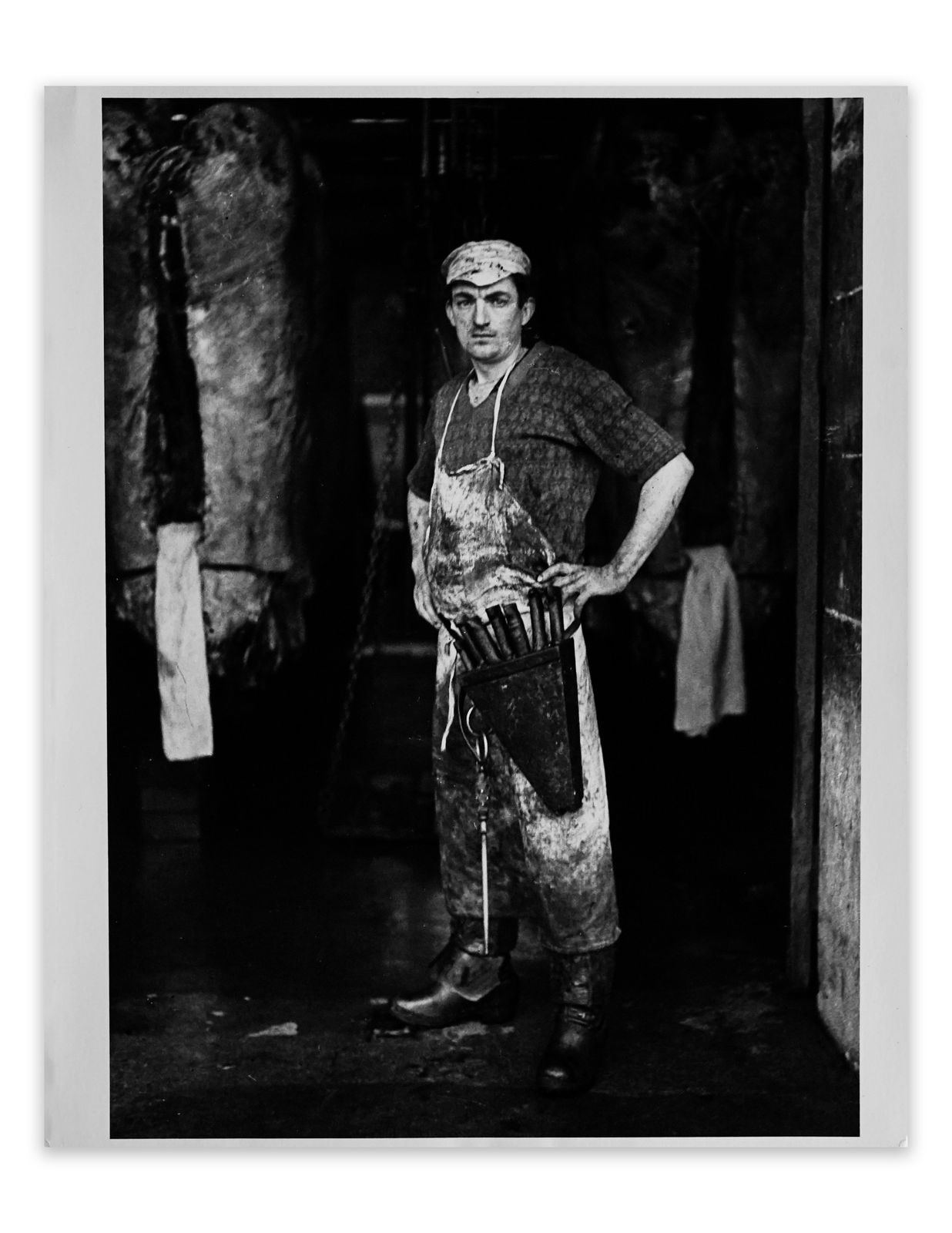 André Kertész, Paris Butcher, 1929