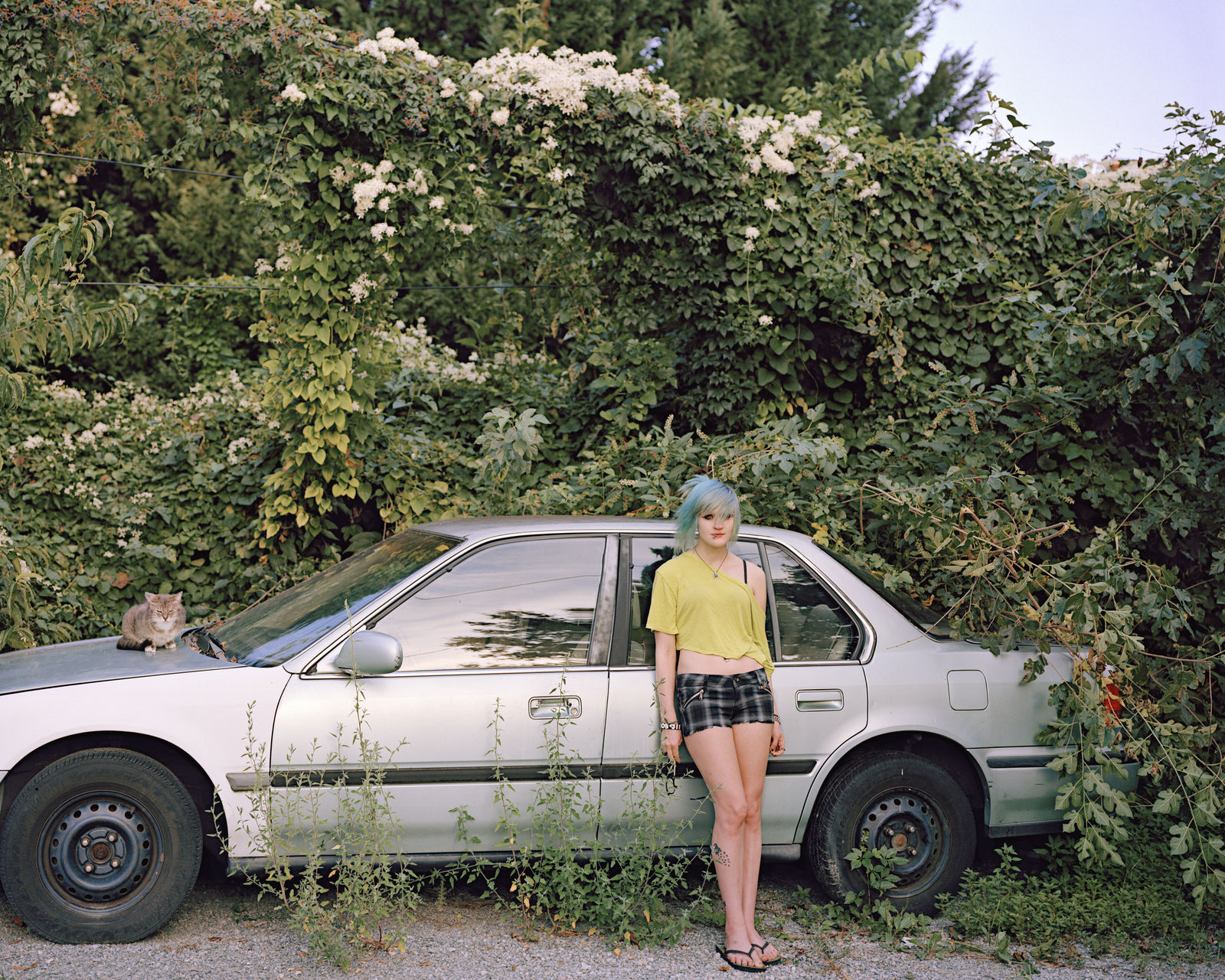Susan Worsham, Girl with Cat, VA, 2012