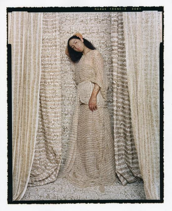 Lalla Essaydi, Les Femmes Du Maroc: Standing Odalisque #1, 2008