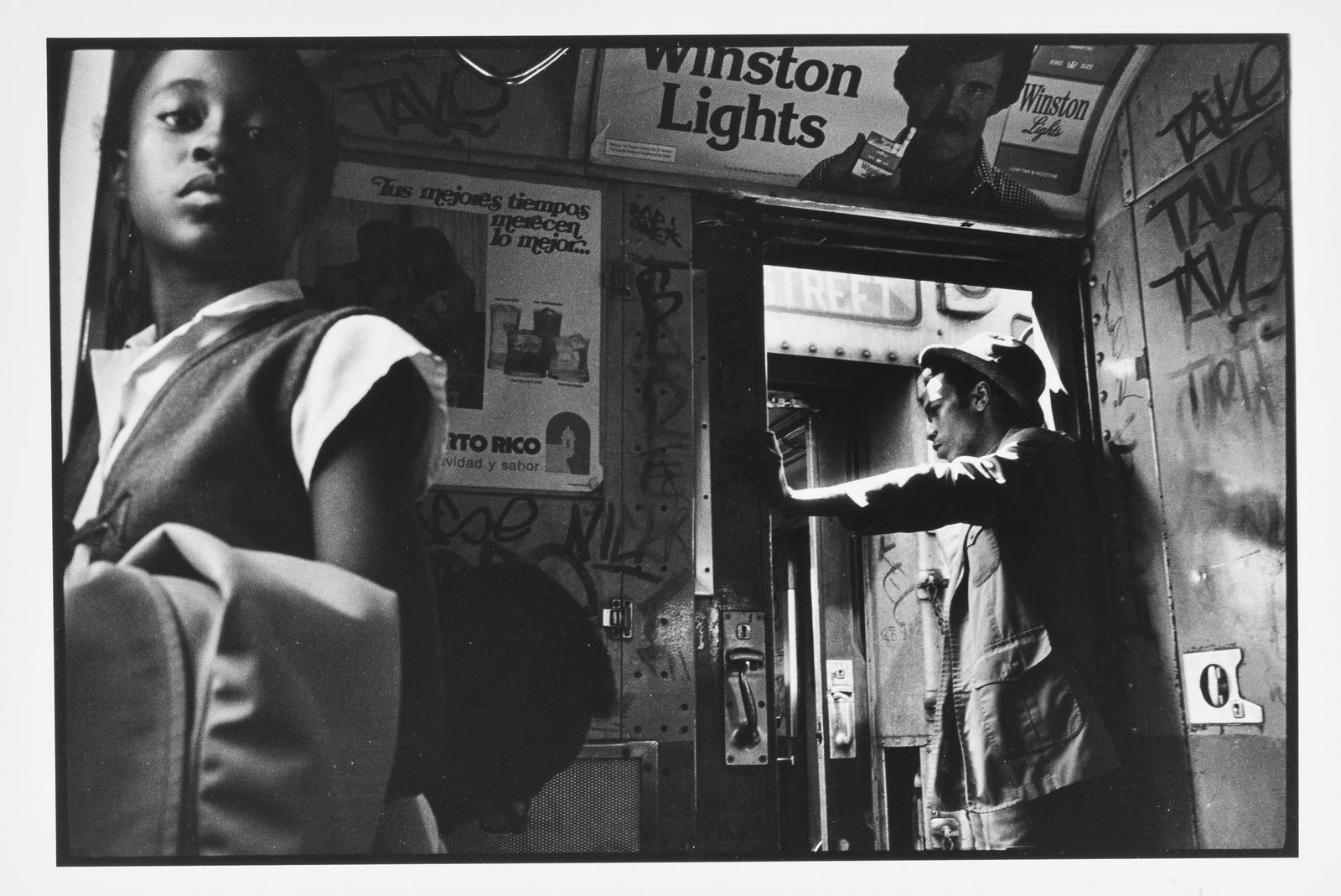 Danny Lyon, Subway Series #28 IRT, 1979