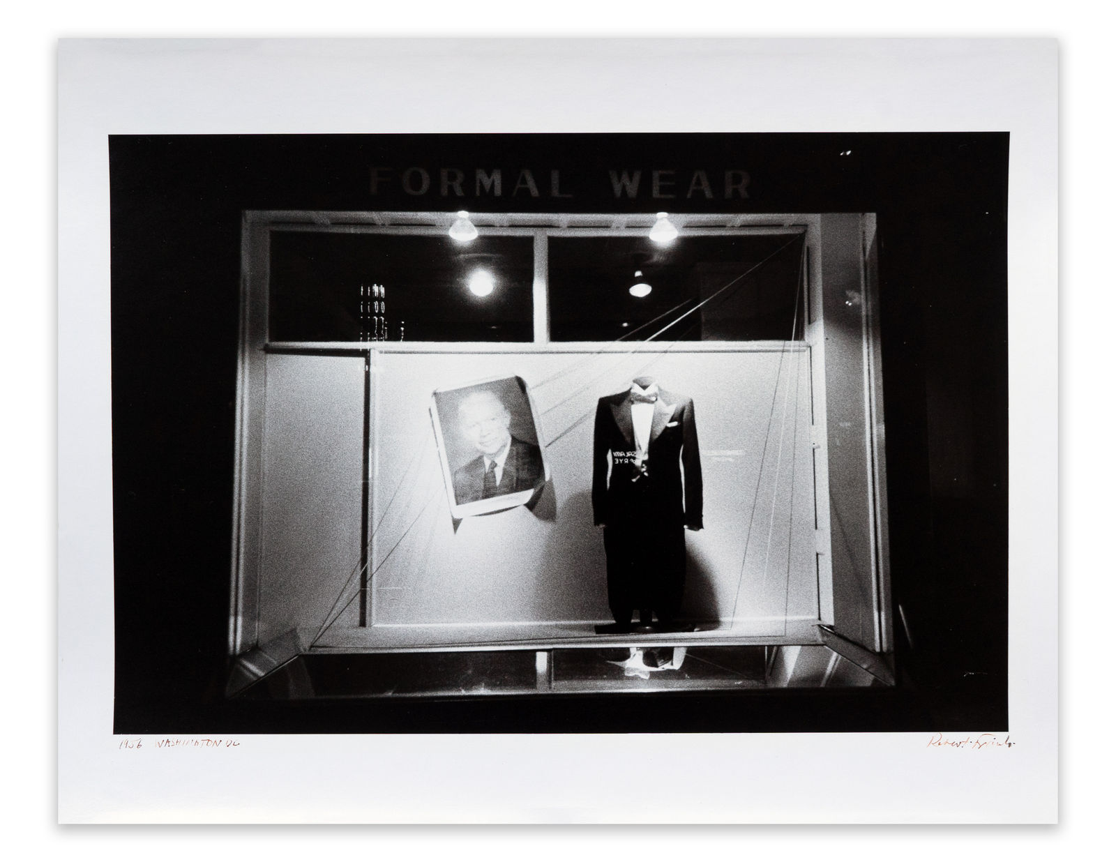 Robert Frank, The Americans 59, Store Window, Washington, D. C., 1956