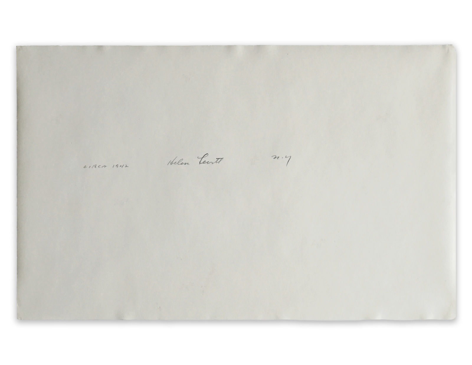 Helen Levitt, Untitled, New York, 1942