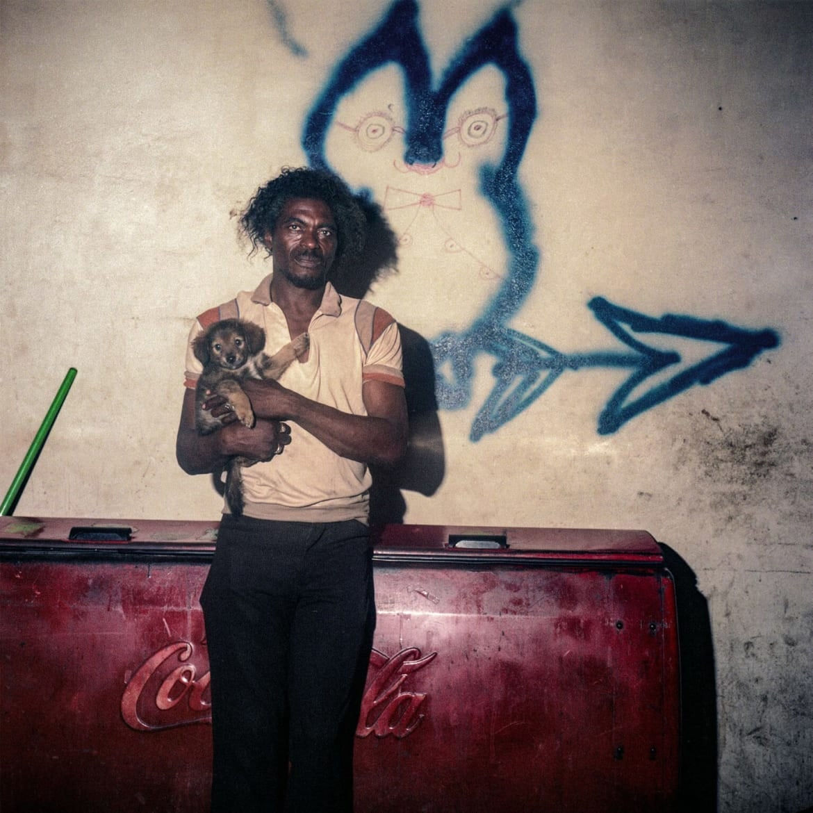 Maude Schuyler Clay, Booba Barnes with Puppy