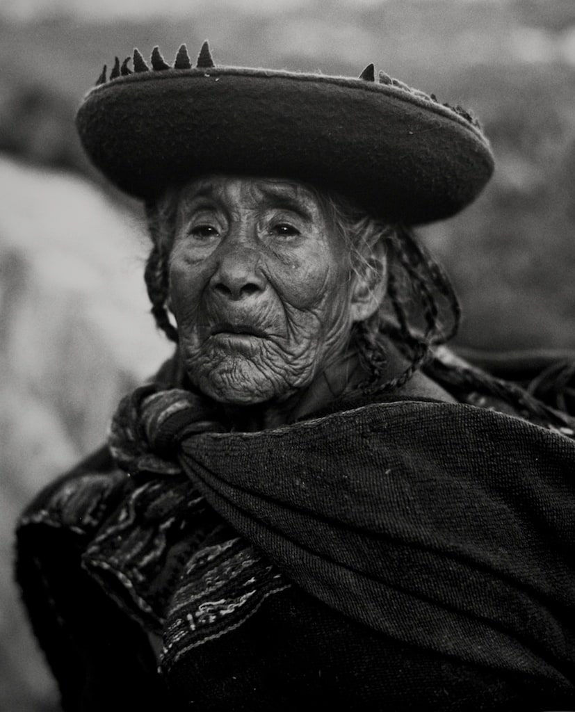 Joseph Guay, Chinchero Elder Woman, Peru, 2002