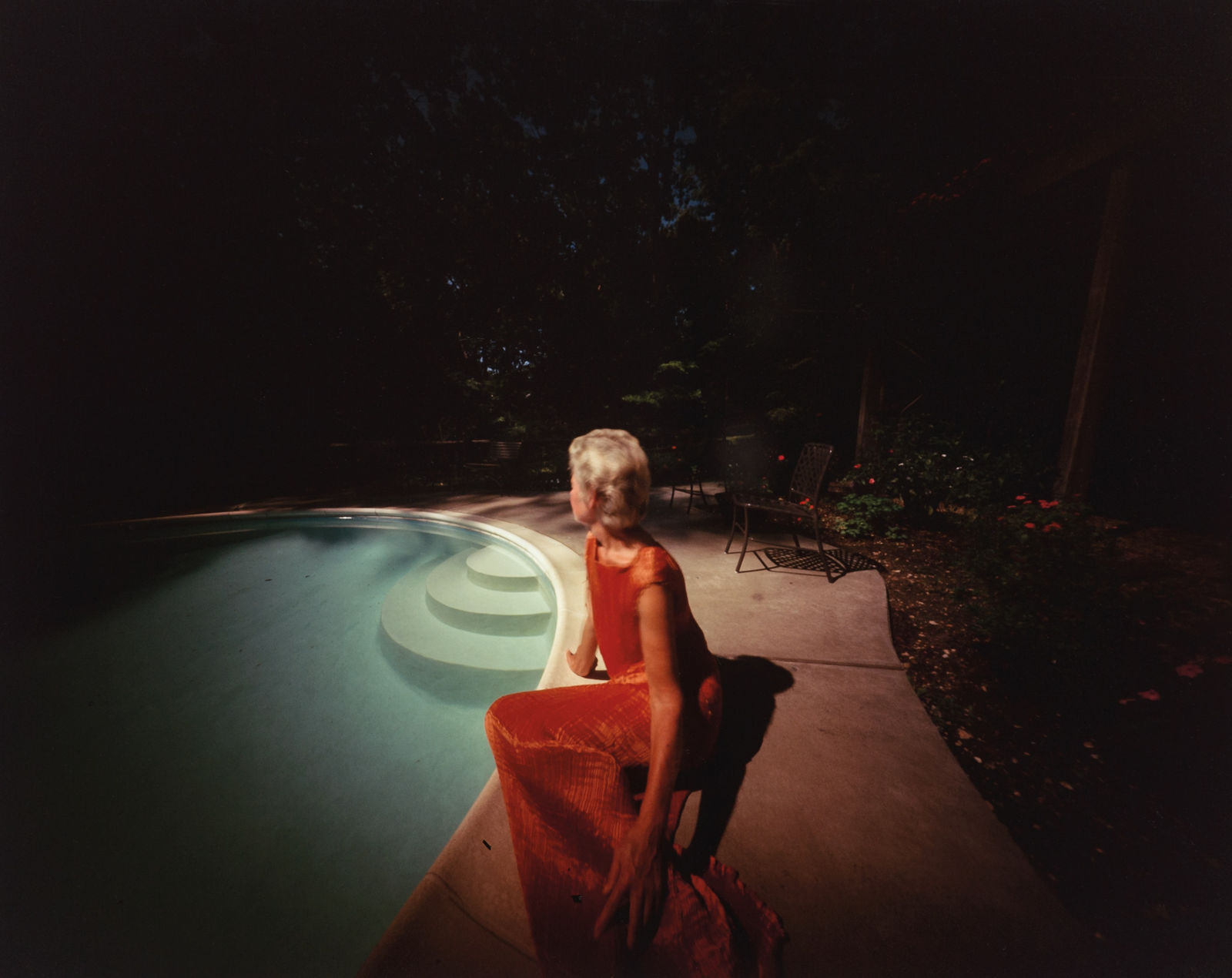 Willie Anne Wright, Richmond, Virginia: Joan by Her Pool, 1986