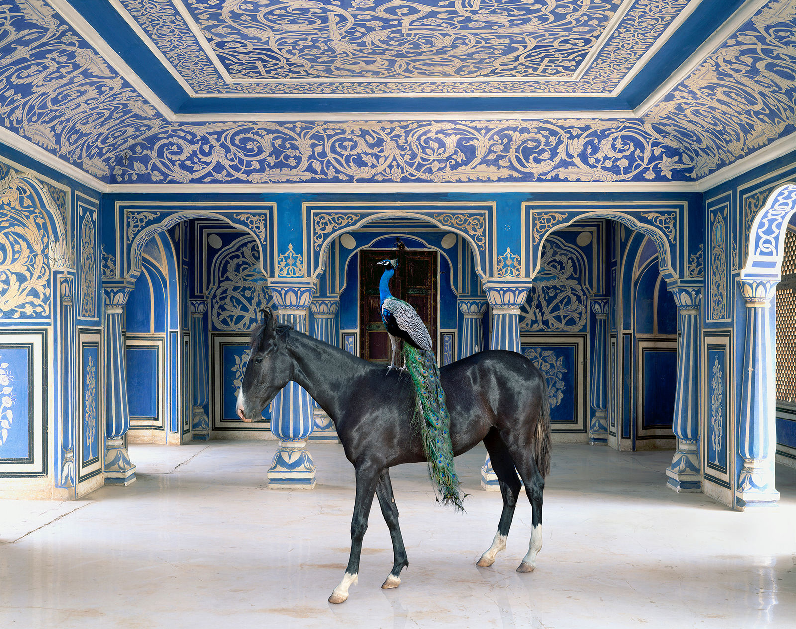 Karen Knorr, Sikander's Entrance, Chandra Mahal, Jaipur City Palace, Jaipur, 2013