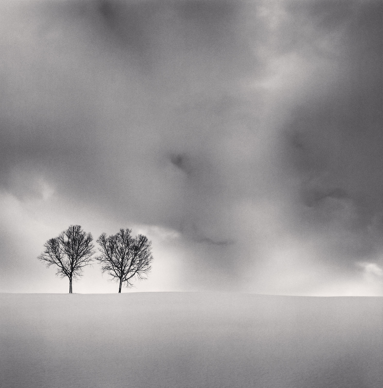 Michael Kenna, Snow Clouds, Nayoro, Hokkaido, Japan, 2004
