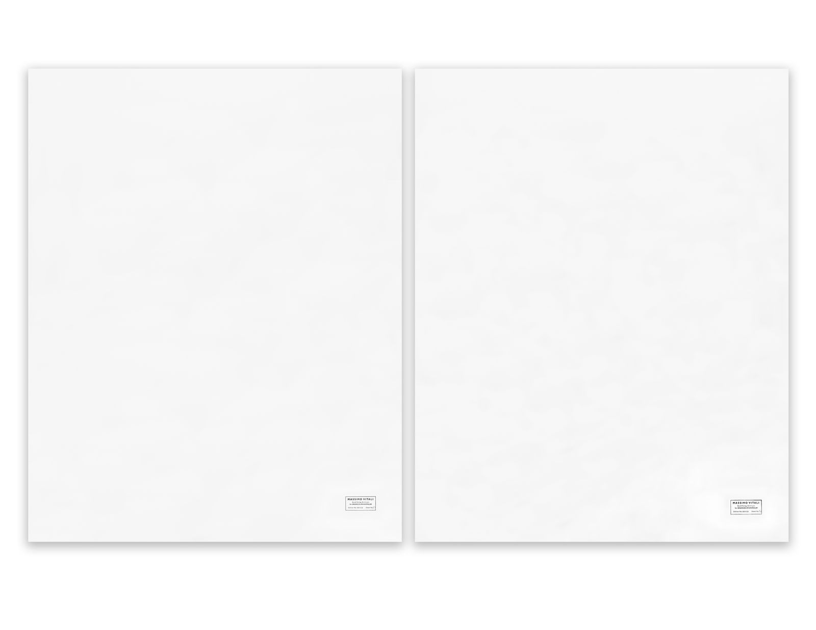 Massimo Vitali, Rosignano Dawn Diptych (Plates 51, #1957 Left & 52 #1958 Right), 2006