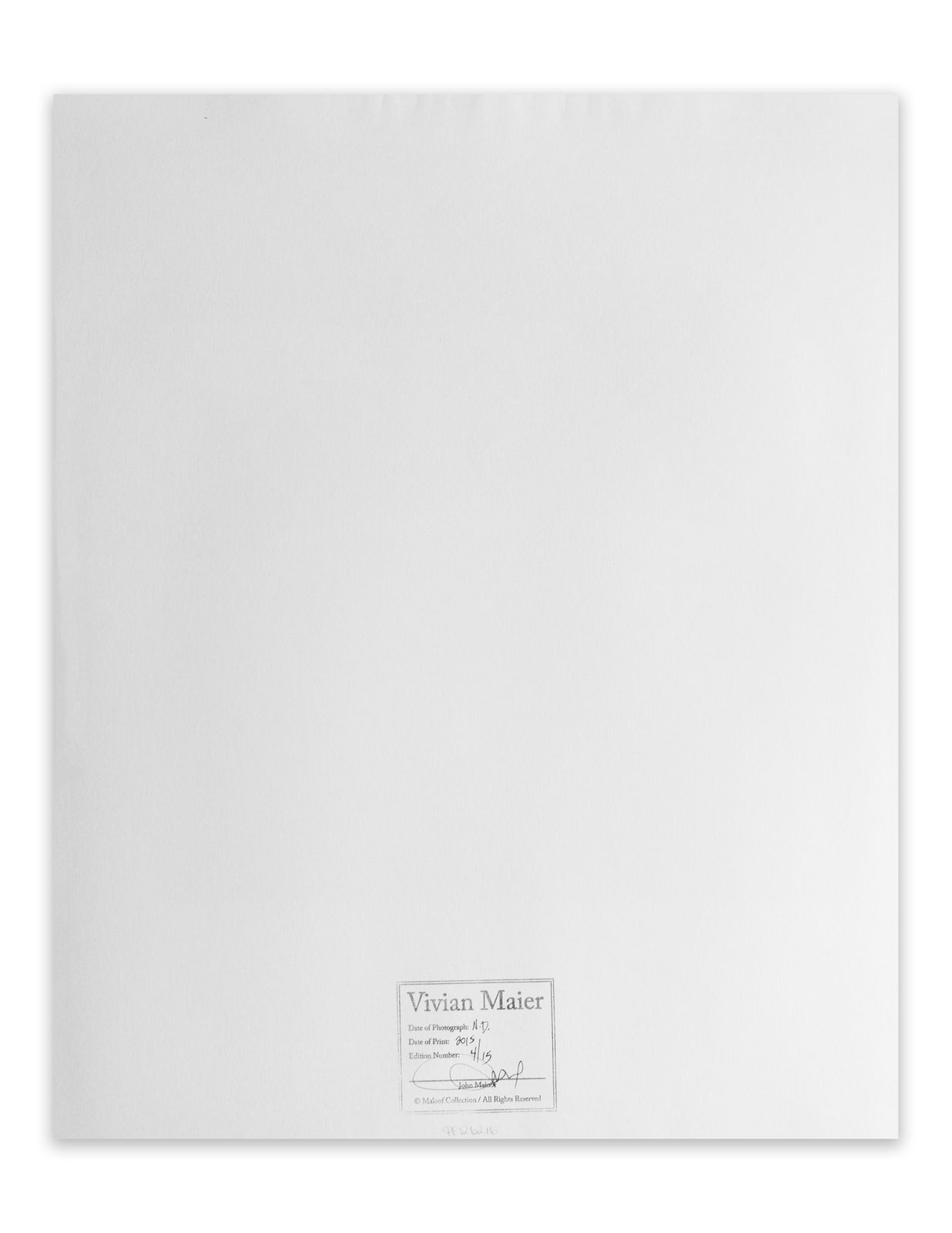 Vivian Maier, Canada, n.d.