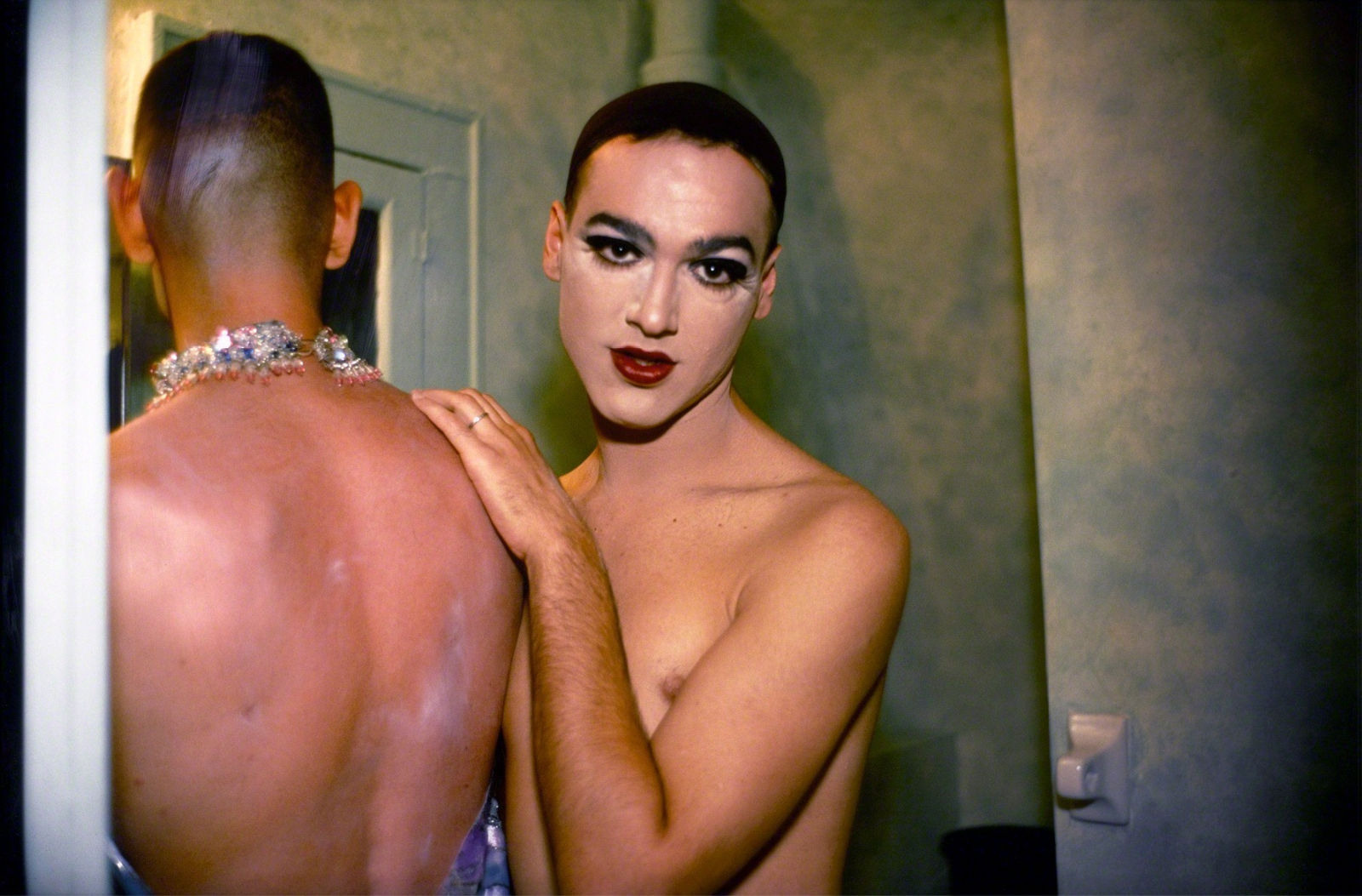 Nan Goldin, Jimmy Paulette and Taboo! in the bathroom, NYC, 1991
