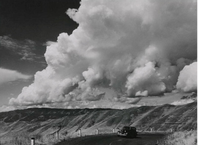 Russell Lee, Highway Scene, Idaho Co. Idaho, 1941