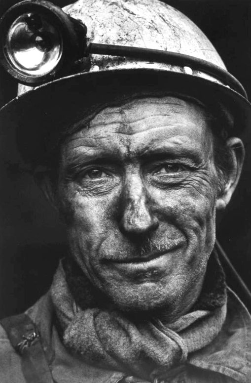 Louis Stettner, Coal Miner, Lens France, 1978