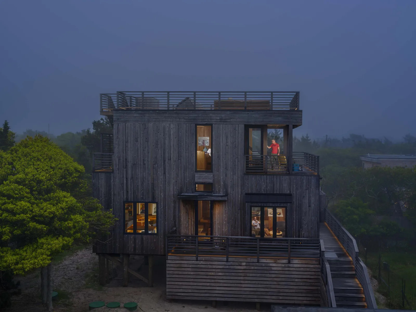 Gail Albert Halaban, Veil of Rain, Fire Island, 2025