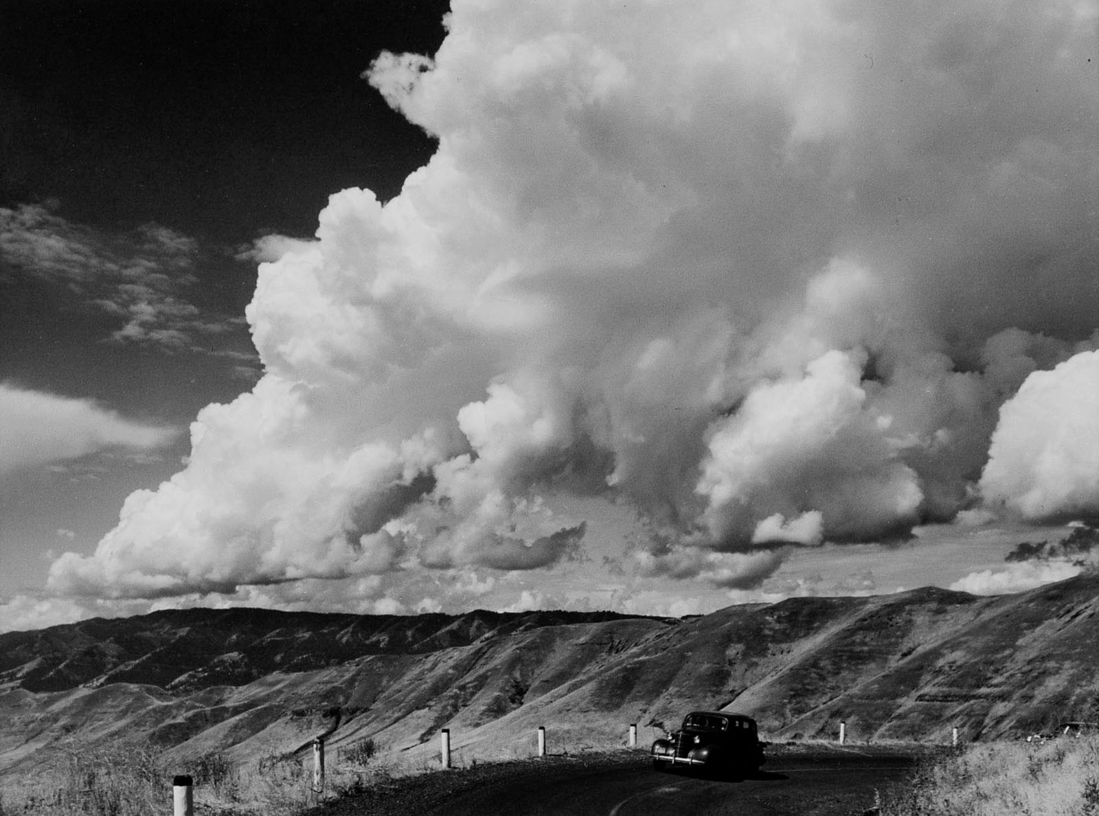 Russell Lee, Highway Scene, Idaho Co. Idaho, 1941