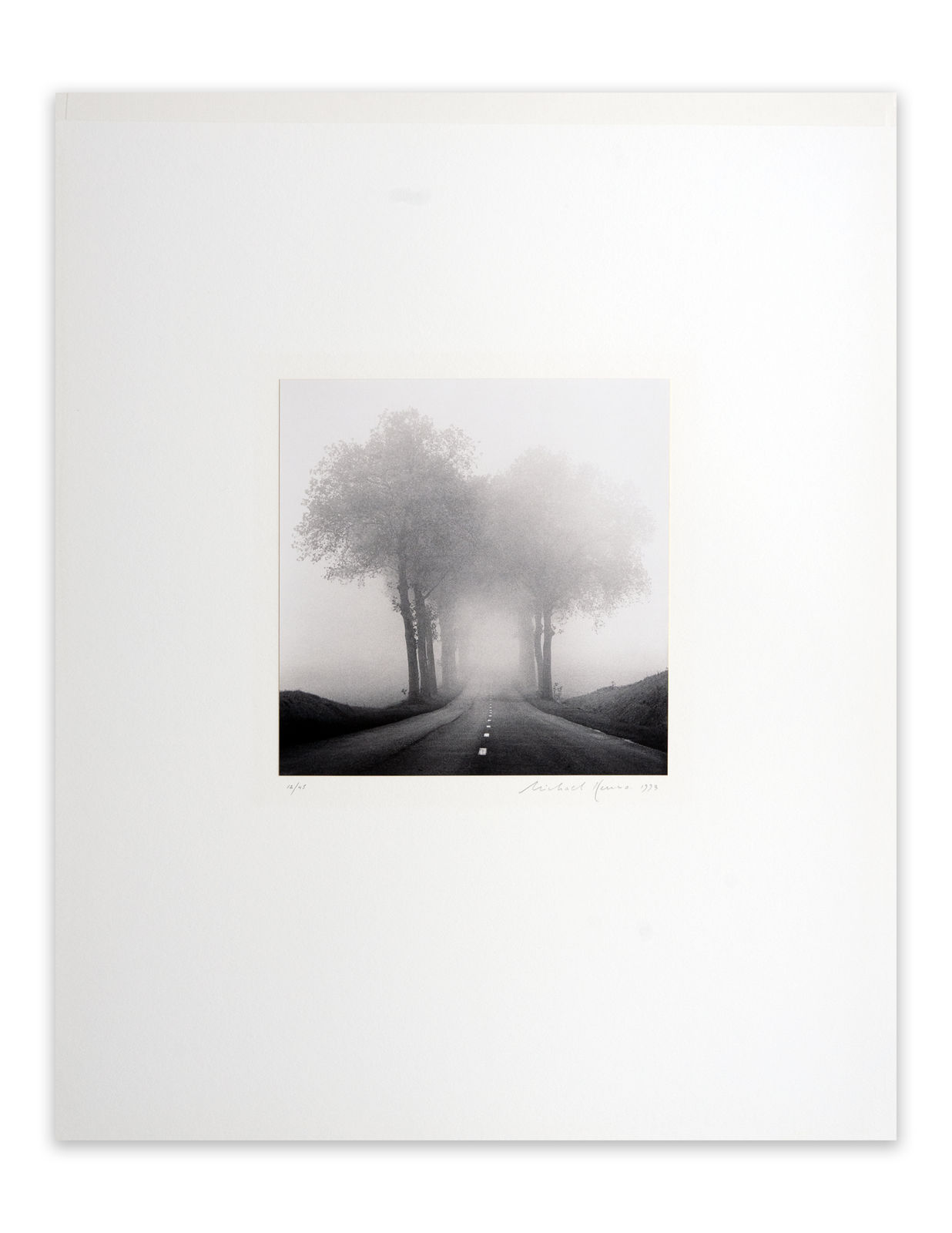 Michael Kenna, Homage to HCB, Brittany, France, 1993