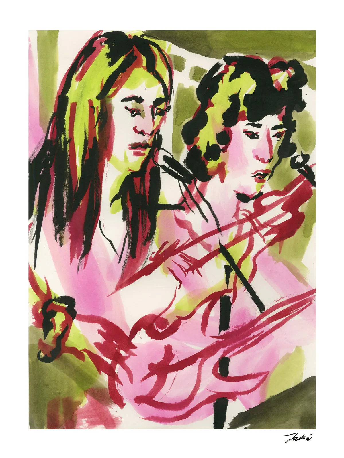 Jaki Doyka, Tagpuann (Jules and Ethan) at Times Square for "Philippines Fest" 7.9.23, 2023