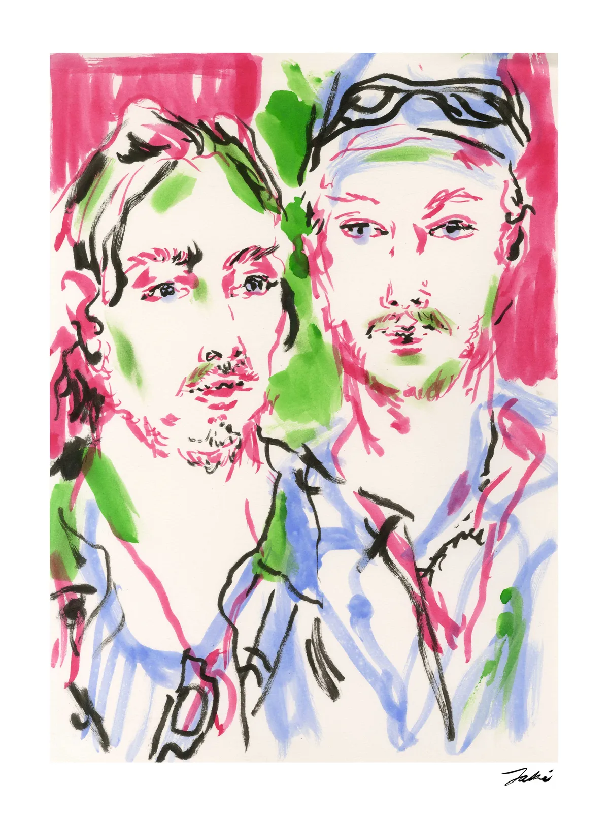 Jaki Doyka, Jack Schuetz and Tom Fuller at Coachella 4.22.23, 2023