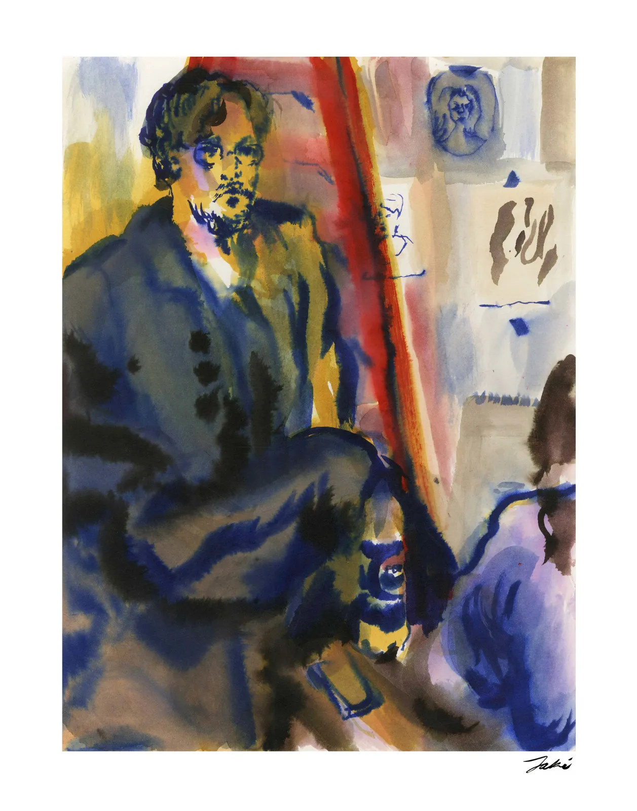 Jaki Doyka, Wade Schuman at New York Academy of Art 1.23.24, 2024