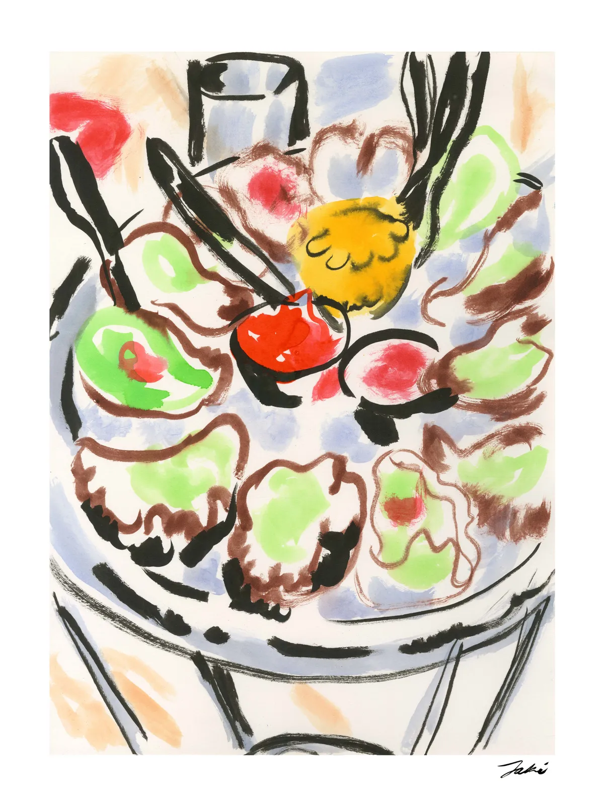 Jaki Doyka, Oysters at Chateau Marmont 5.13.23, 2023